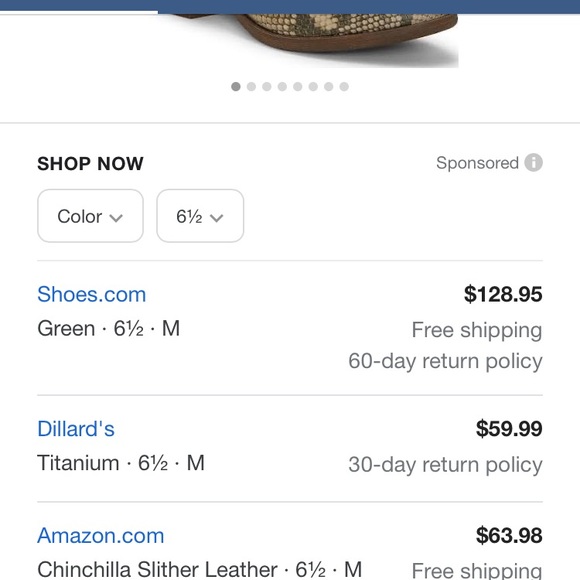 Never worn Lucky Brand Chinchilla Slither booties. - Picture 5 of 6